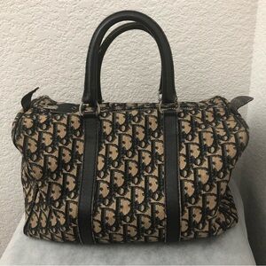 Vintage Dior Boston Oblique Trotter bag